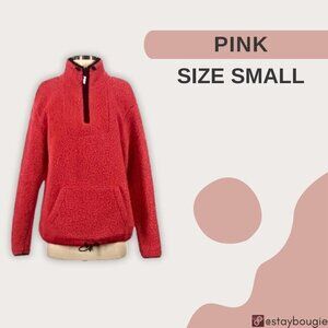 PINK Fleece Pullover - Size S